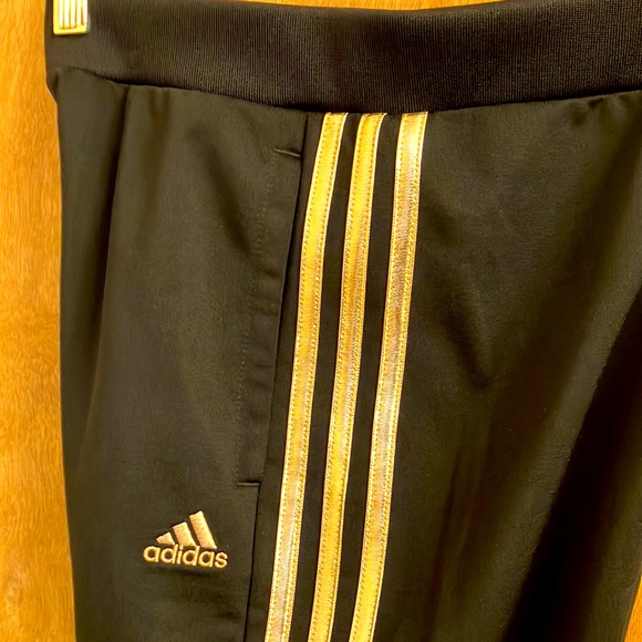 Adidas Youth rose gold and black track pants - Picture 15 of 15